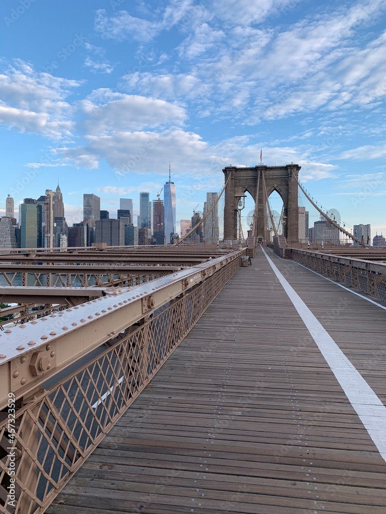 Naklejka premium Brooklyn Bridge, New York City