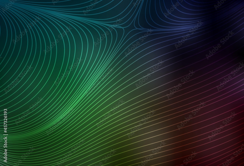 Dark Green vector pattern with sharp lines. Dark Green vector pattern with sharp lines.