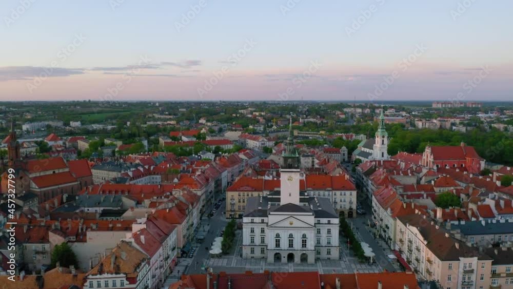 Evening in Kalisz Wielkopolski, Poland Evening in Kalisz Wielkopolski, Poland