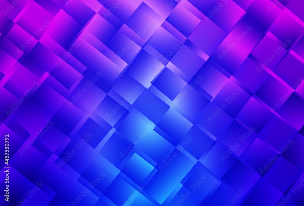 Light Pink, Blue vector backdrop with rhombus. Light Pink, Blue vector backdrop with rhombus.