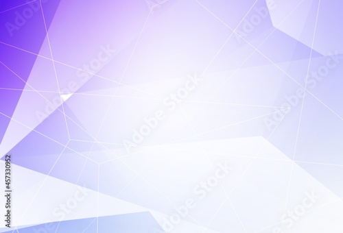 Light Purple vector pattern with polygonal style.