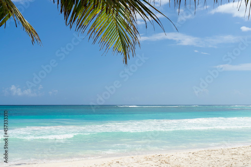 Fototapeta Naklejka Na Ścianę i Meble -  Panoramic view of a tropical beach