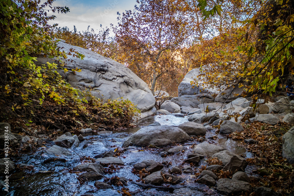 Tahquitz Canyon Hike Trail in Palm Spring, California Tahquitz Canyon Hike Trail in Palm Spring, California