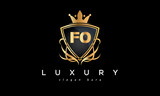 FO creative luxury letter logo