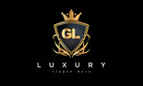 GL creative luxury letter logo