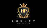 HP creative luxury letter logo
