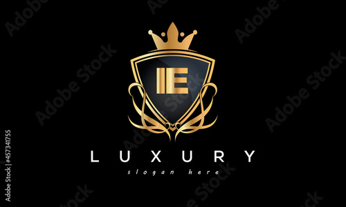 IE creative luxury letter logo