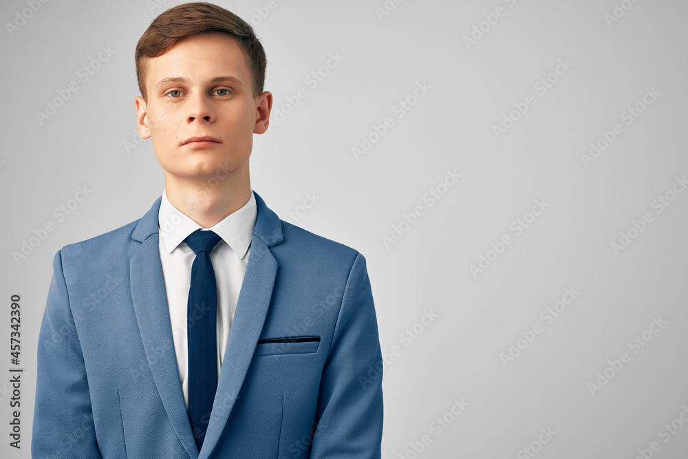 man in a suit executive Professional isolated background man in a suit executive Professional isolated background