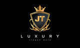 JT creative luxury letter logo