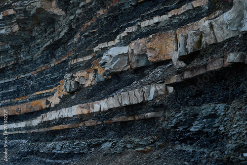 An image of a rocky wall.