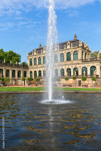 18th century baroque Zwinger Palace, Mathematisch-Physikalischer Salon, Dresden, Germany