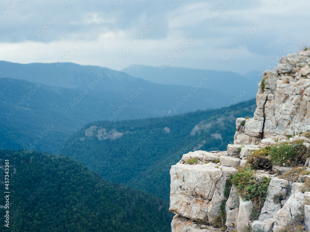 Naklejka premium nature landscape mountains travel freedom