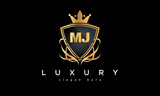 MJ creative luxury letter logo
