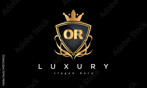 OR creative luxury letter logo