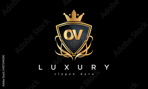 OV creative luxury letter logo