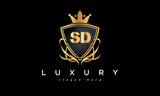 SD creative luxury letter logo