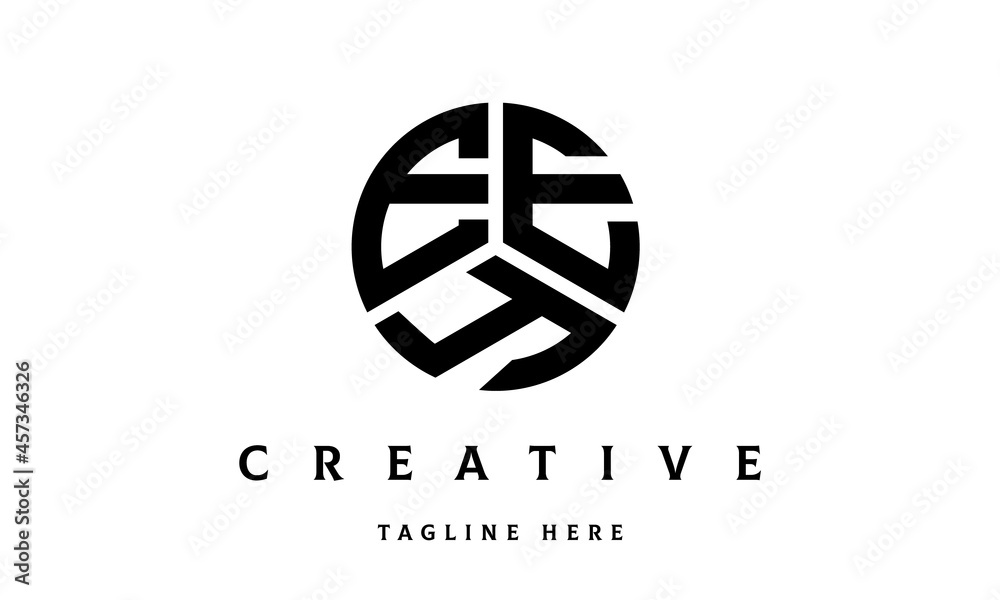 EEY creative circle three letter logo