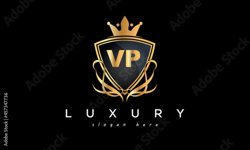 VP creative luxury letter logo