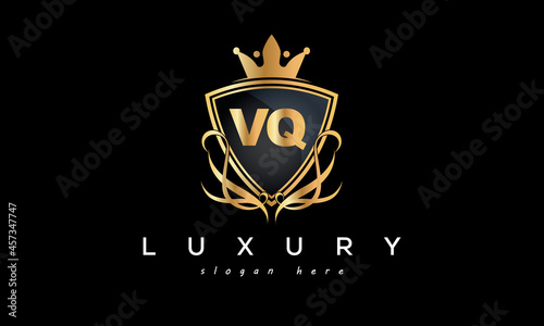 VQ creative luxury letter logo
