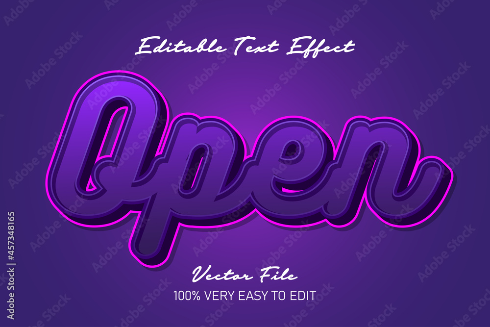 puprle with pink outline text effect puprle with pink outline text effect