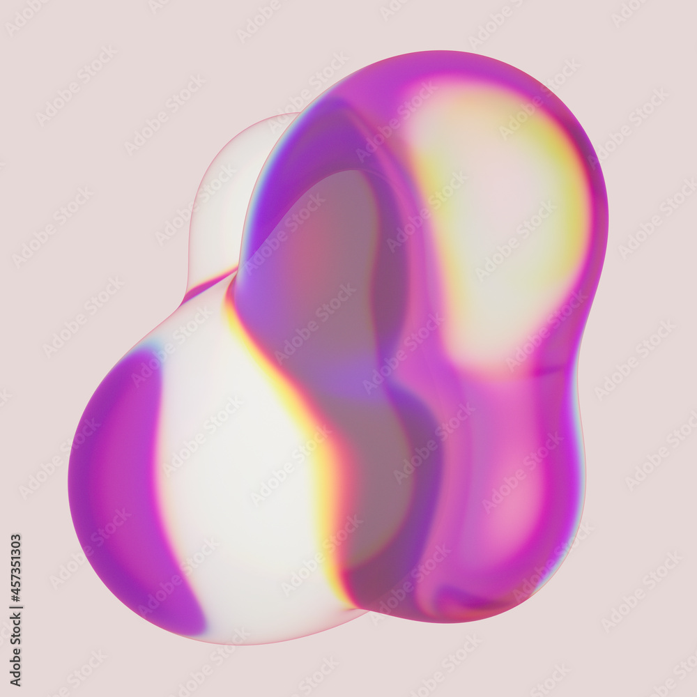 Abstract 3d rendered illustration of a balloon Abstract 3d rendered illustration of a balloon