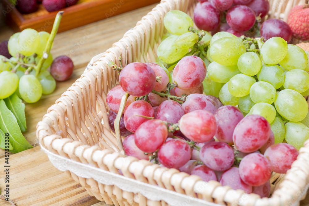 Fruit on a wooden table Fruit on a wooden table