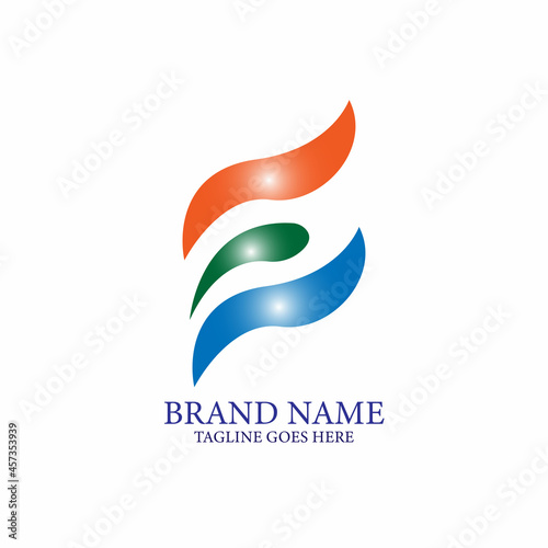 Free Download E letter design logo vector. E letter logo business - GFXLoad