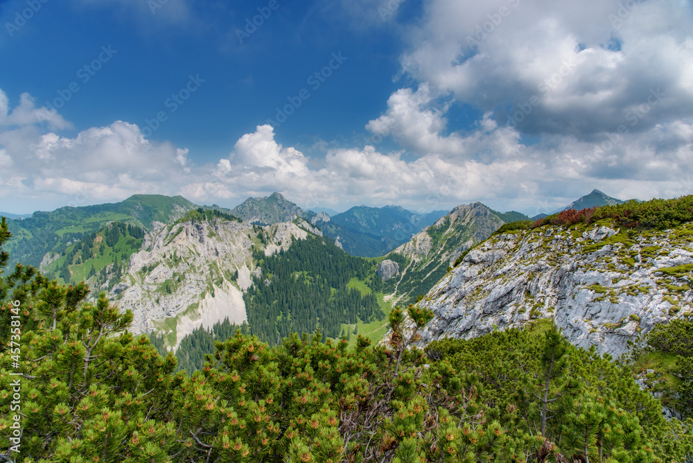 Fototapeta premium Allgäu Alpen