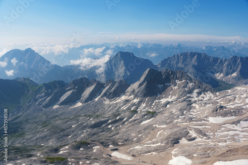 Aussicht Zugspitze