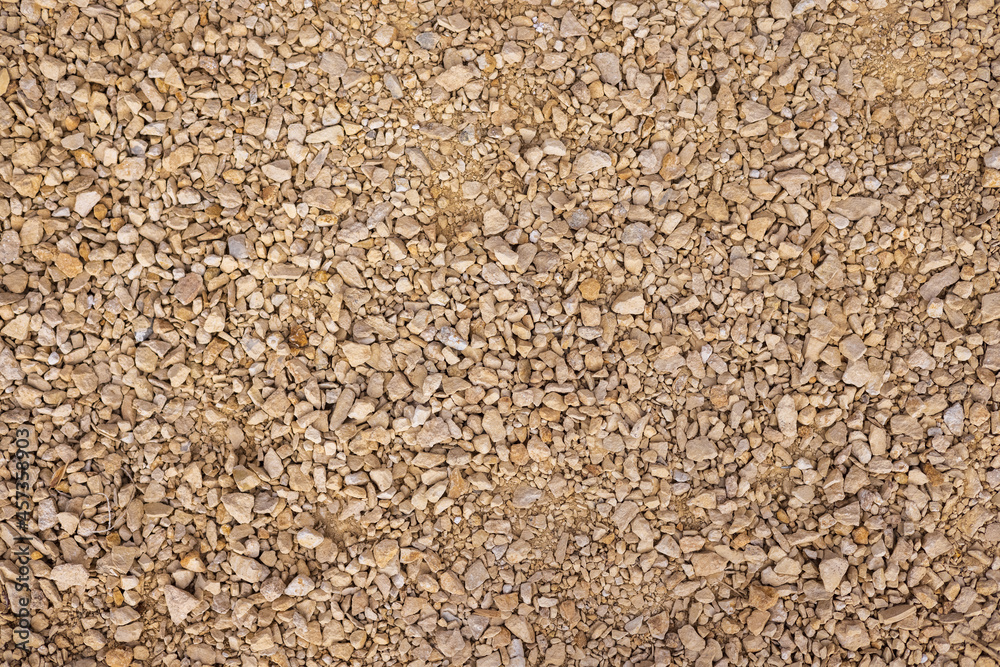 Fine crushed stone texture. Fine crushed stone texture.