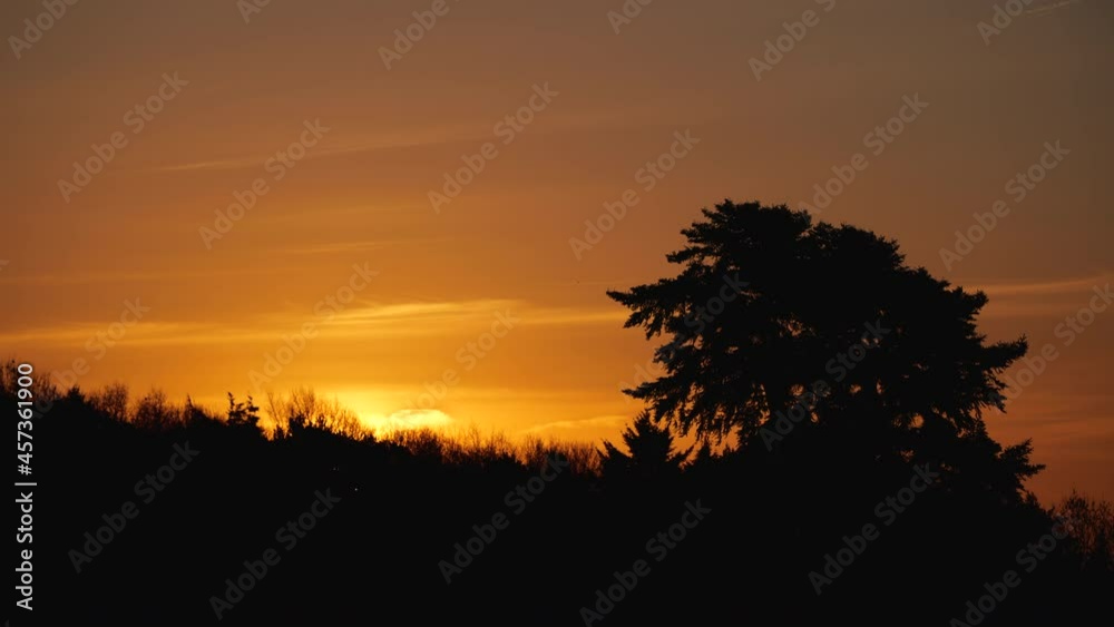 new day and colourful sunrise new day and colourful sunrise