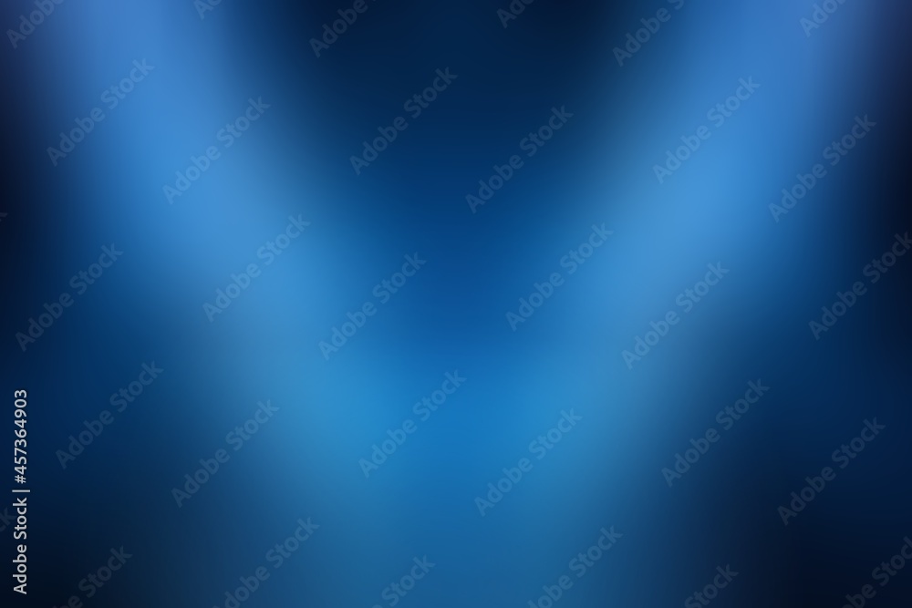 Blue light gradient abstract background blurred empty studio room backdrop wallpaper. use for showcase or product your. copy space for text