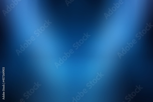 Blue light gradient abstract background blurred empty studio room backdrop wallpaper. use for showcase or product your. copy space for text