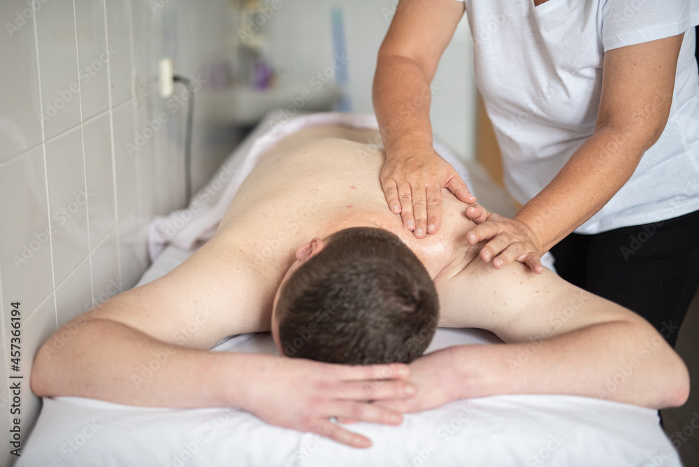 Massage of disable people in nonprofit organisation