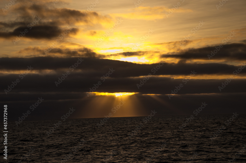 Naklejka premium Sonneuntergang