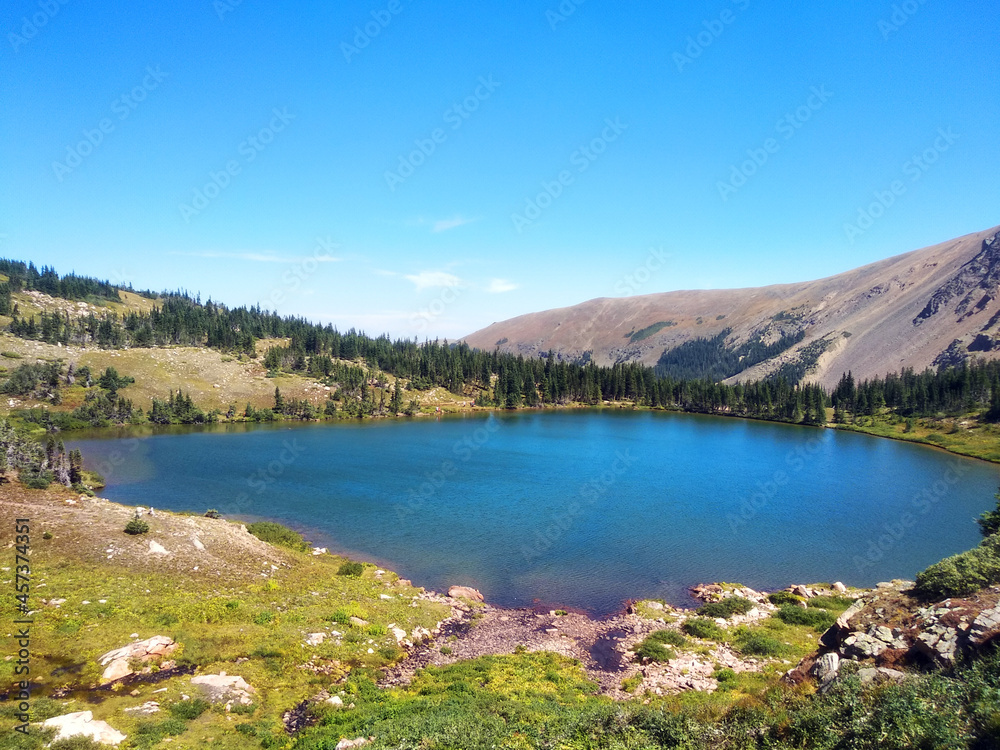 Rogers Pass lake (James Peak area), Colorado, United States
