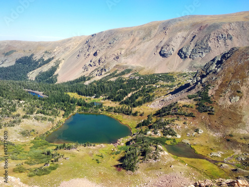 Rogers Pass lake (James Peak area), Colorado, United States