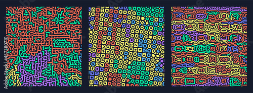 Turing pattern. Reaction-diffusion model. Chemical bases of morphogenesis.