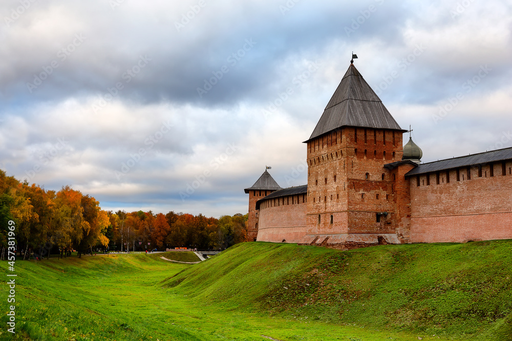 The Novgorod Detinets, also known as the Novgorod Kremlin, is a fortified complex  in Veliky Novgorod, Russia.