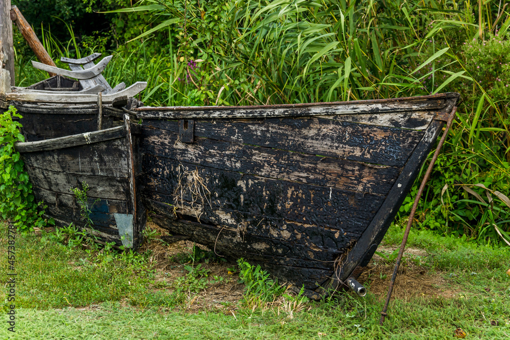 damaged wooden boats damaged wooden boats