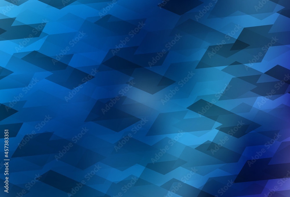 Light BLUE vector template with rhombus. Light BLUE vector template with rhombus.