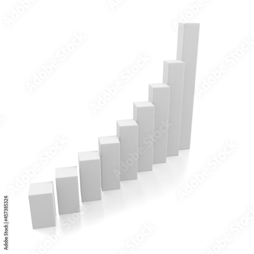 Stylish business graph. Finance concept