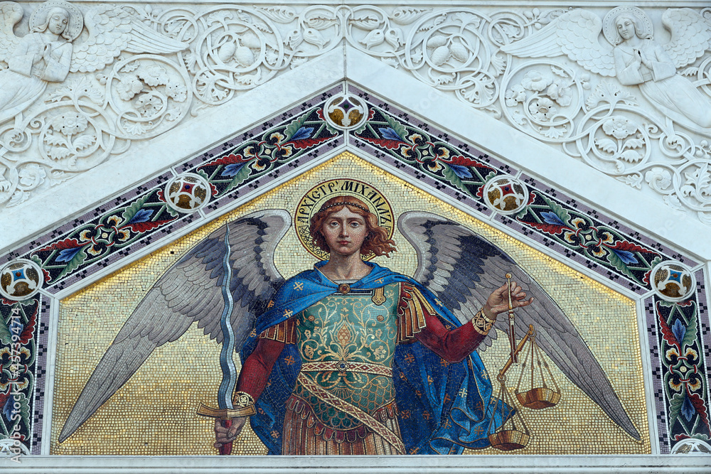 Naklejka premium Religion and spirituality. Orthodox church.