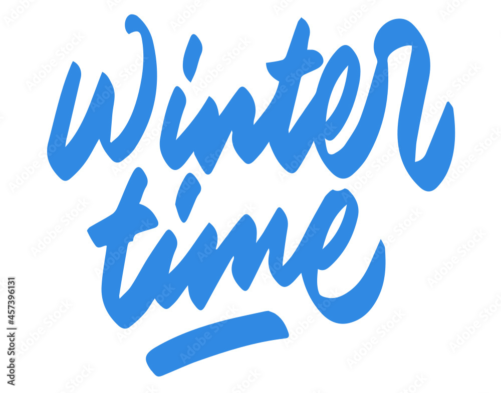Winter time Winter time
