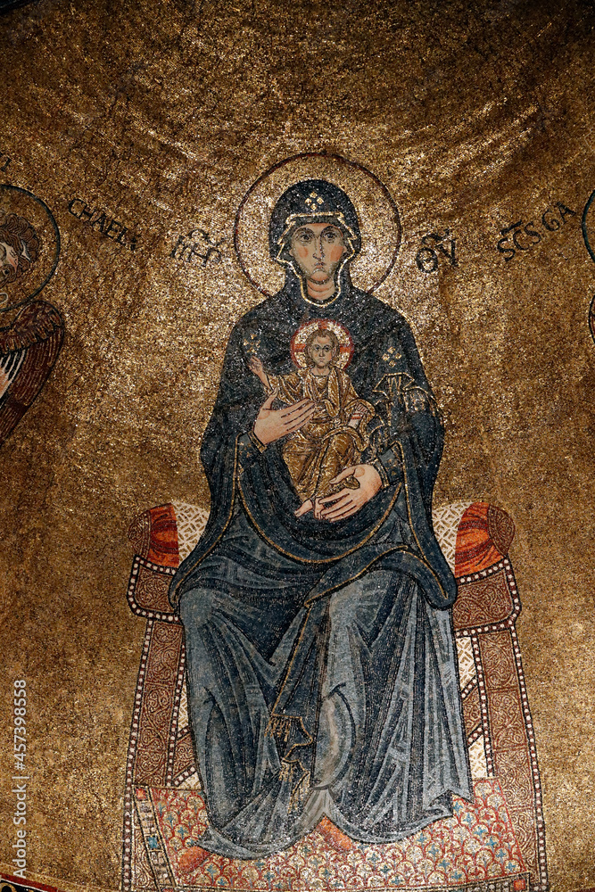 Naklejka premium Religion and spirituality. Catholic church.