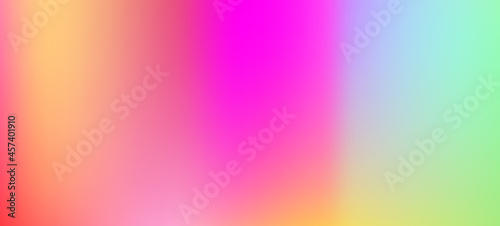 Trendy abstract rainbow blurred background. Smooth watercolor vector illustration for web, template, posters, card, banner. Pastel colors gradient mesh pattern