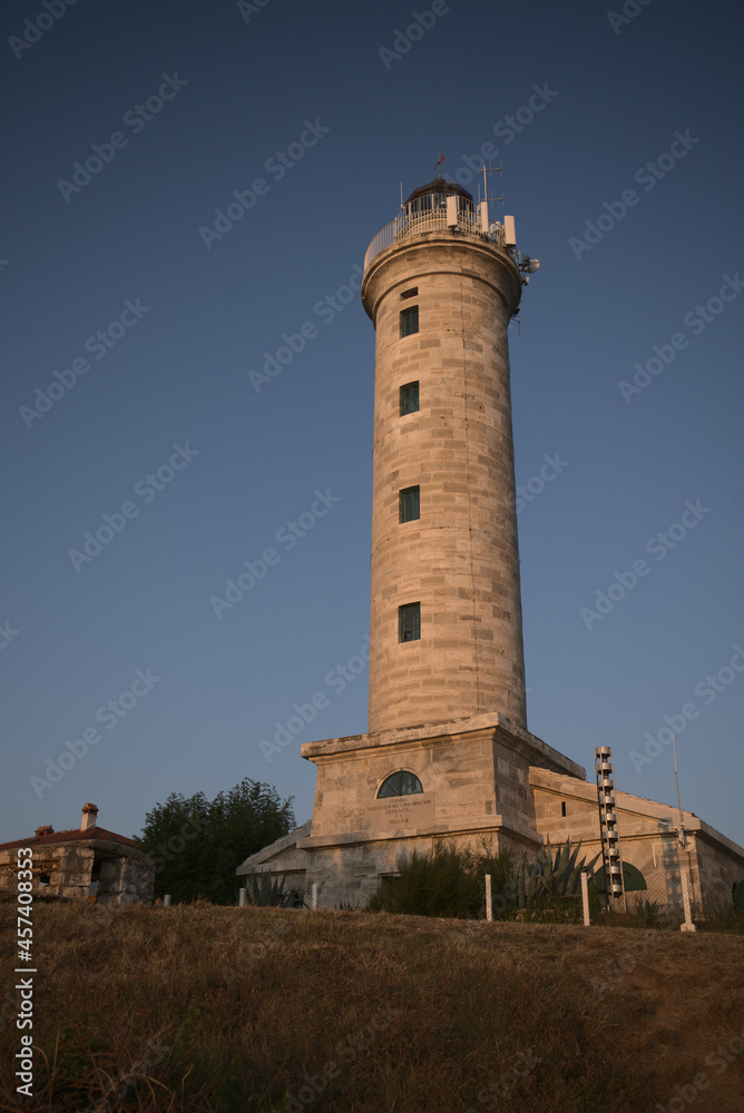 Savudrija lighthouse in Istria, Croatia