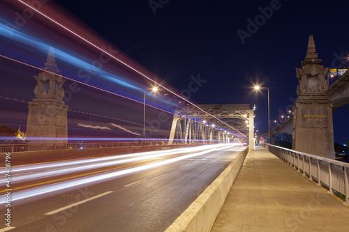 Image of Traffic at night