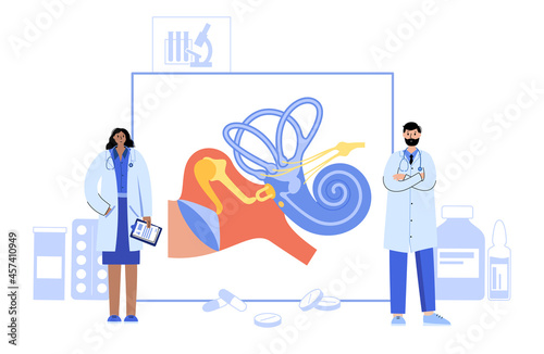 Otolaryngology clinic concept