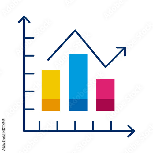infographic bars chart